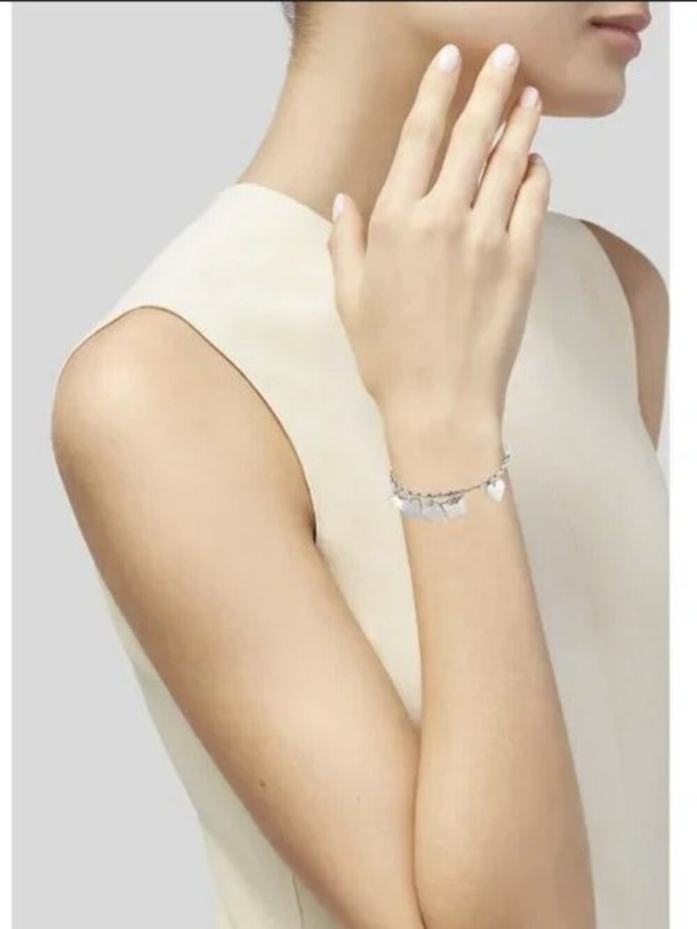 Gucci Trademark Charm Bracelet Sterling Silver - Picture 7 of 7